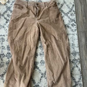 corduroy dad jeans